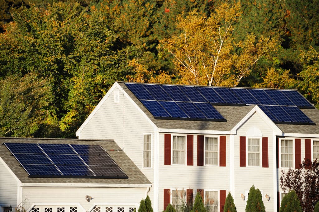 roof solar panel installation