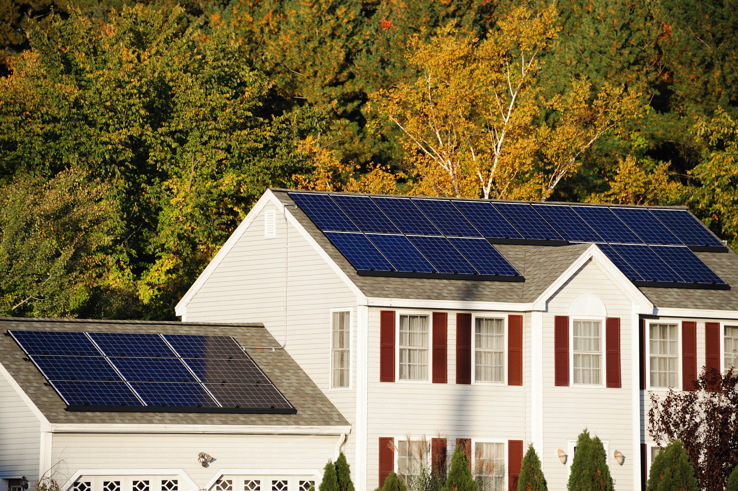roof solar panel installation